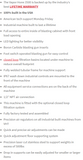 VH3500 Vapor Honing Machine specs