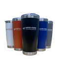 Stainless Steel 20oz Tumbler with Leak Proof Lid - Vapor Honing Technologies