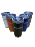 Stainless Steel 20oz Tumbler with Leak Proof Lid - Vapor Honing Technologies