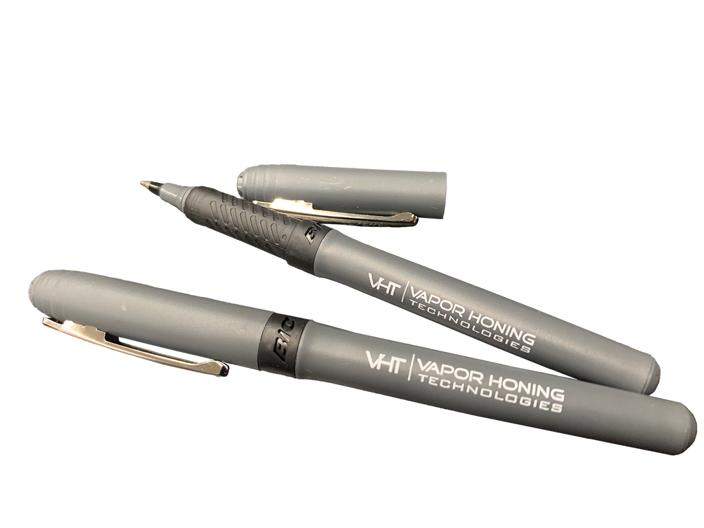 Vapor Honing Technologies - Grey Pen 0.5mm Fine Ball Point - Vapor Honing Technologies Vapor Honing Technologies - Grey Pen 0.5mm Fine Ball Point - Vapor Honing Technologies