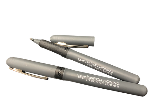 Vapor Honing Technologies - Grey Pen 0.5mm Fine Ball Point