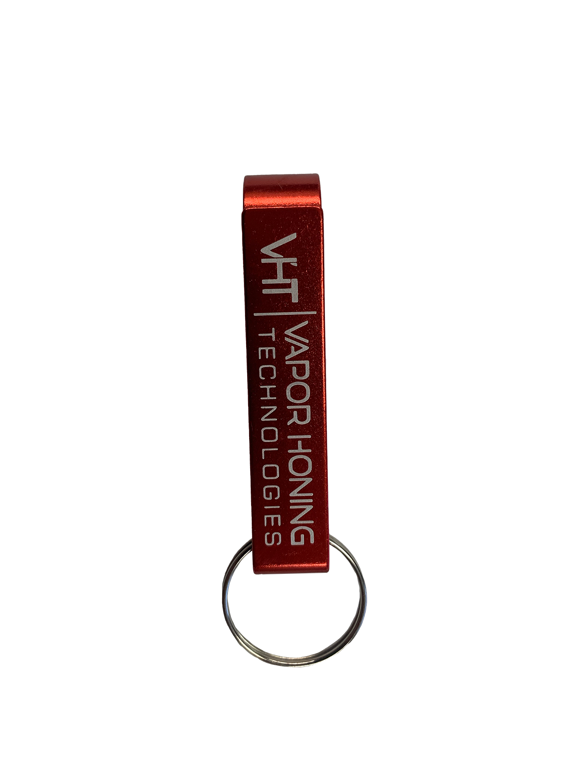 Vapor Honing Technologies - Aluminum Key Chain Beer Bottle Can