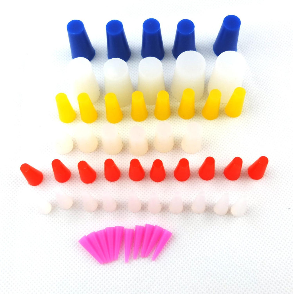 Silicone Tapered Rubber Plugs for Powder Coating, Chrome Plating and  High-Temp Applications