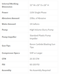 weekend warrior pro specs